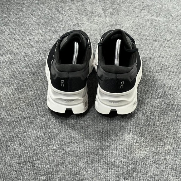 ON Cloudstratus 3 Mens 9 Black Frost Running Shoes Athletic Sneakers 3MD30111197 - Picture 6 of 12